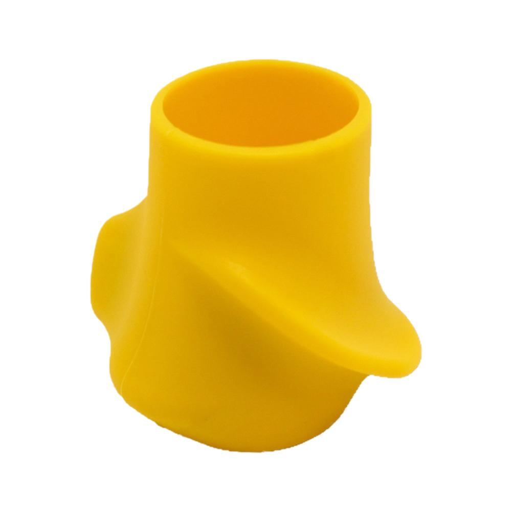 

Anti-slip Silicone Racket Grip for Padel Tennis Pickleball Ergonomic Handle Cover Training Aid for Correct Posture Sweatproof жёлтый