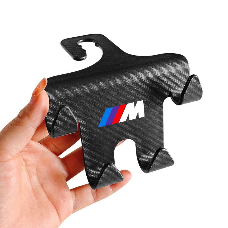Car Seat Headrest Hook Universal Phone Holder Backseat Organizer For BMW M E34 E36 E60 E90 E46 E39 E70 F10 F20 F30 X5 X6 X1 M3 M5 M6 E71 F01 F02 F87