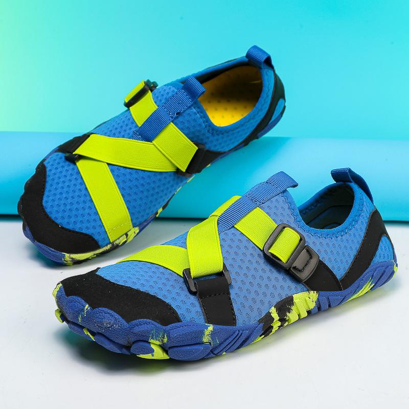 Neue Bachschuhe Outdoor Bergsteigen Fünf-Finger-Schuhe Sport Fitness Wanderschuhe Rutschfest Strand Tauchen Schwimmschuhe