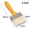 5Pcs Practical Plastic Paint Brush Multifunction Wall & Furniture Paint Tool Set Painting Brushes 1-3 Inch Artist Paint Brushes