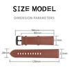 22mm Watch Straps For Huawei Watch GT3 Pro 46mm GT 2/3 SE/Pro/2E/GT2 46mm Leather Wrist Band GT2e Watch 4 Pro Bracelet Watchband