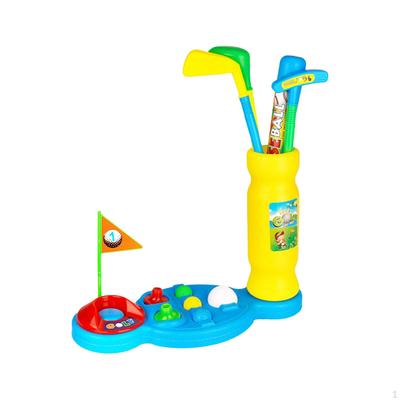 Boys Girls Golf Club Set Training Toy Indoor Outdoor Mini Garden Game for Ages 3 4 5 6