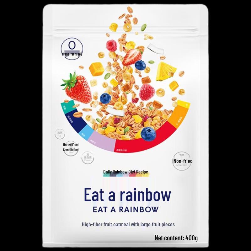 Wugu Mofang Eat a Rainbow High Fiber Fruit Oatmeal