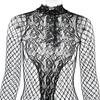 Women Body Underwear Fishnet Bodysuit Nightwear Hollow Out Bodystocking Mesh Erotic Lingerie Porno Costumes