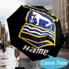 Custom Name Ipswich FC Crest Umbrella Folding Umbrella, Automatic Umbrella - 8-Frame for Travel, Casual Lightweight Personalized Gifts