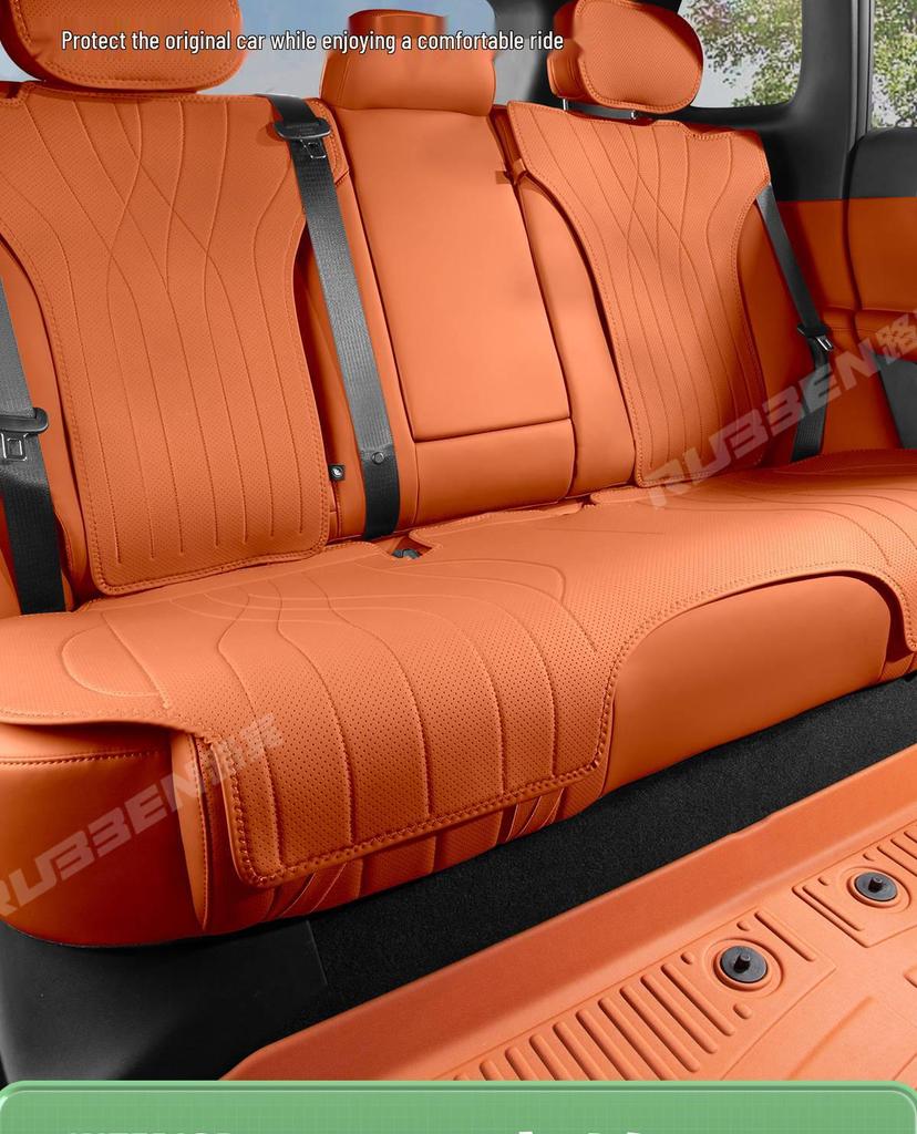 Lubin All-Season Breathable Car Seat Cover for Qiyuan Q07 - Ventilated Cushion Decor