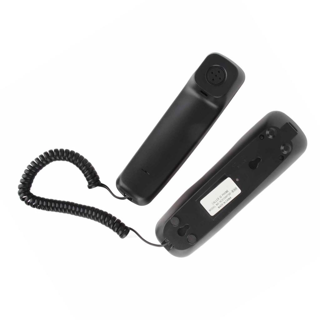 Mini Wall Telephone Home Office Hotel Incoming Caller ID LCD Display Landline Phone