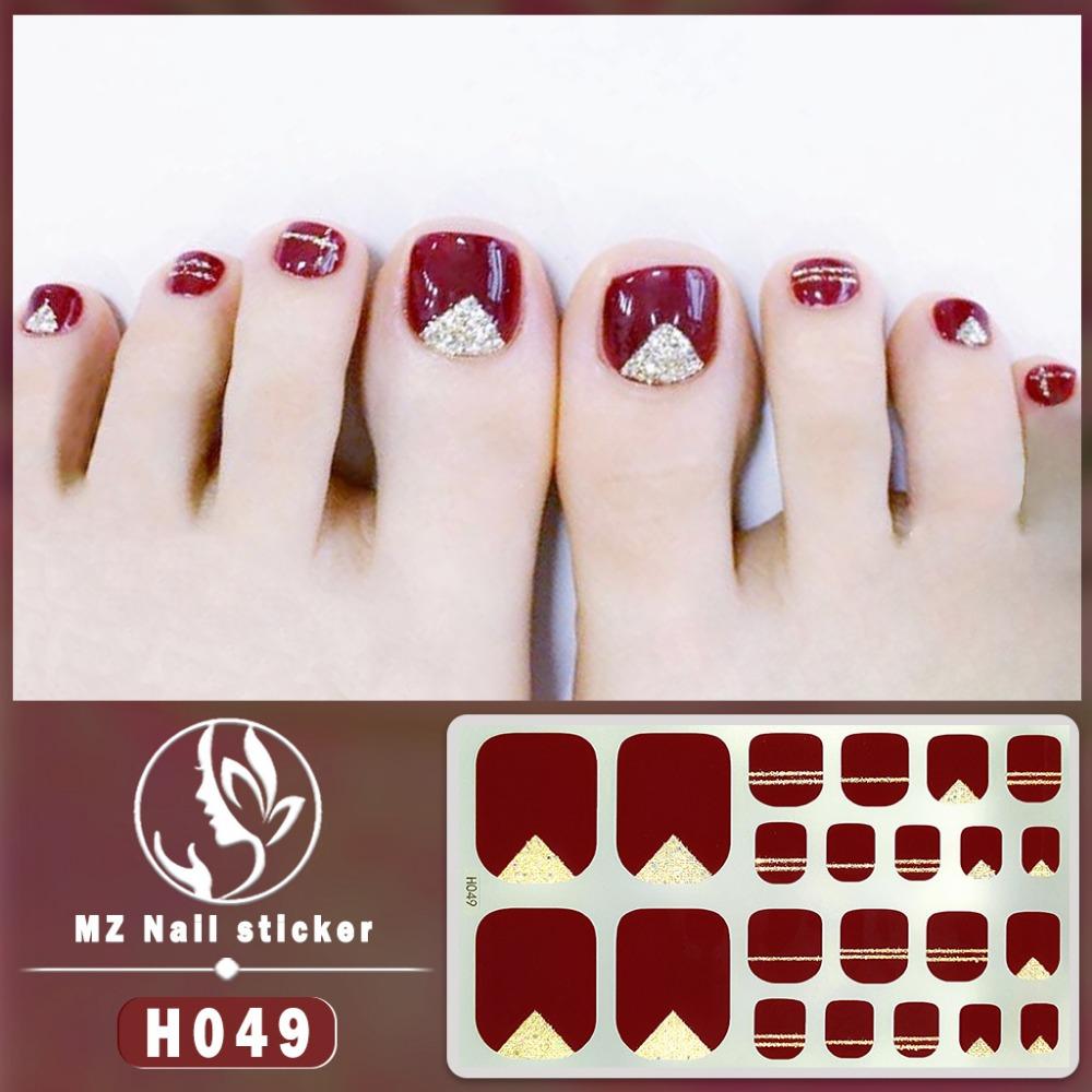 Fake Nails Toenail Sticker 3D Imitation Diamond Manicure Patch Waterproof and Long-lasting Whitening Toenail Sticker Wholesale
