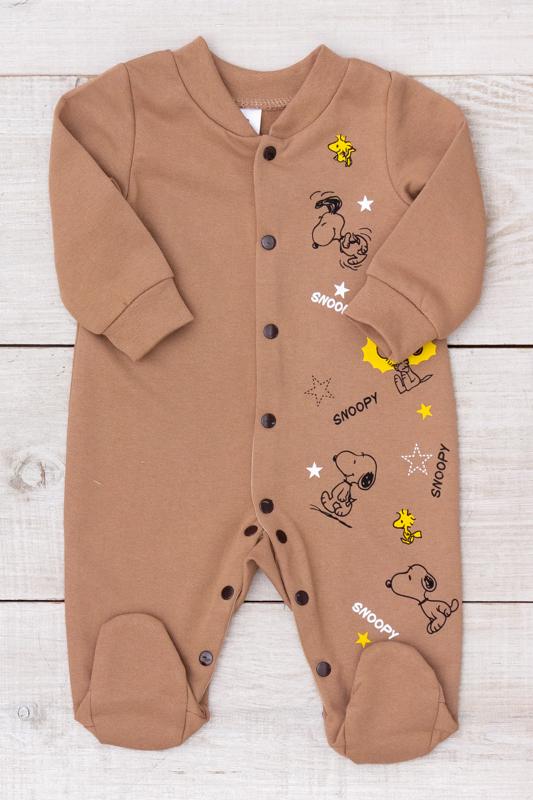 

Боді (немовлята хлопчики) – Бавовняна тканина з начосом, Застібка на кнопках, Демісезонний, 5058-023-33-4 HC 56