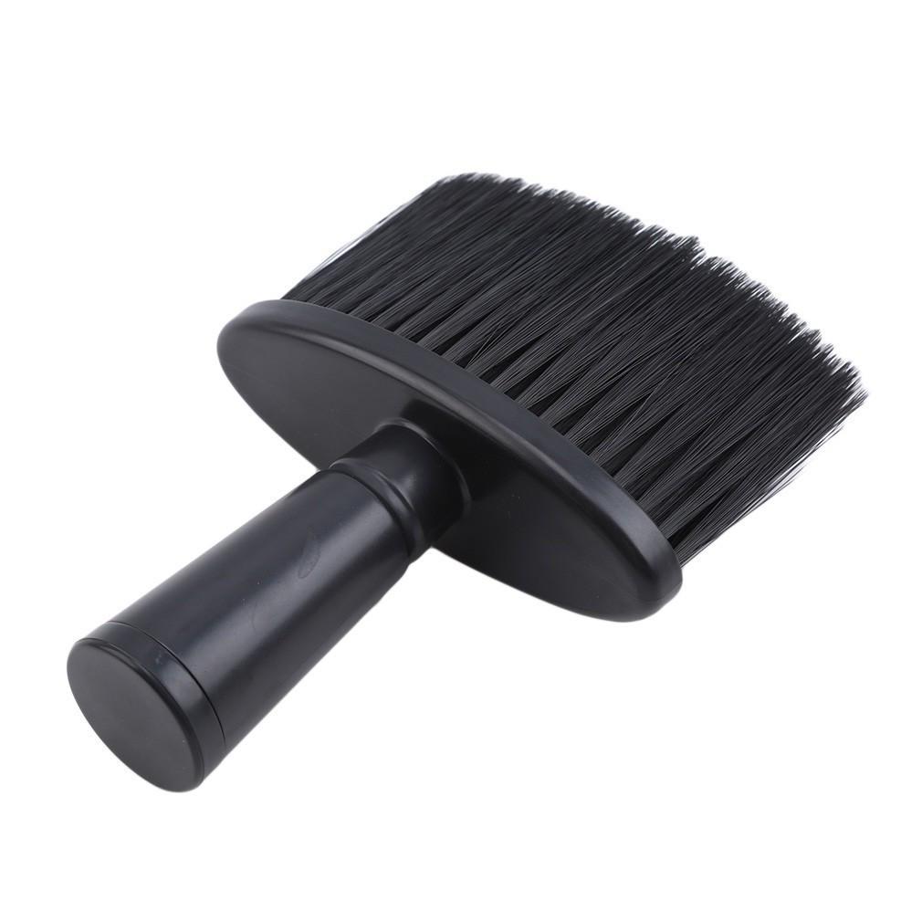 Soft Bristle Neck & Hair Sweeping Brush for Hairstylists and Barbers