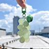 Color-Shifting Grape Key Chain UV-Sensitive UV Changing Pendant Beaded Bag Charm  Daily Accessory