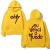 EVOM - Veigh Merch 2025 NEW Hoodie Graphic Print Punk Sweatshirt High Quality Popular Clothing Unisex Pullovers