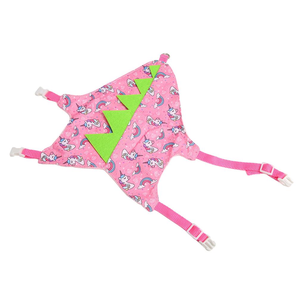 Clothes Dinosaur Soft Polyester Lint Bright Colors Widely Used Bunny Clothes with Leash for Bunny