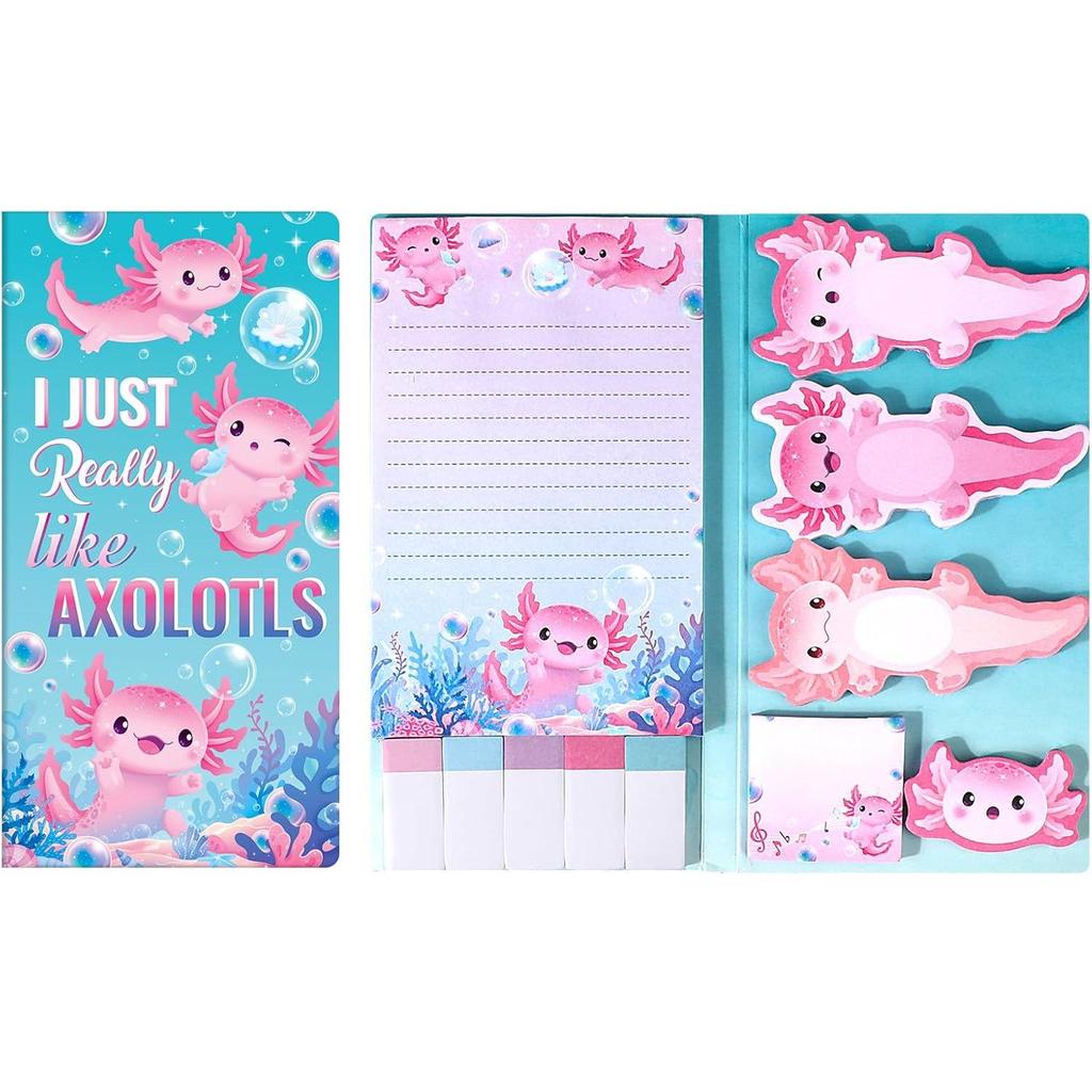 Irregular Shaped Cartoon Animal Sticky Notes for Diaries & Planners - Reusable & Tearable Stickers.
