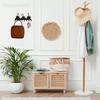 Animal Shaped Key Holder Wall Mount Hook Metal Iron Paw Print Hanger for Entryway Decorative Storage Organizer
