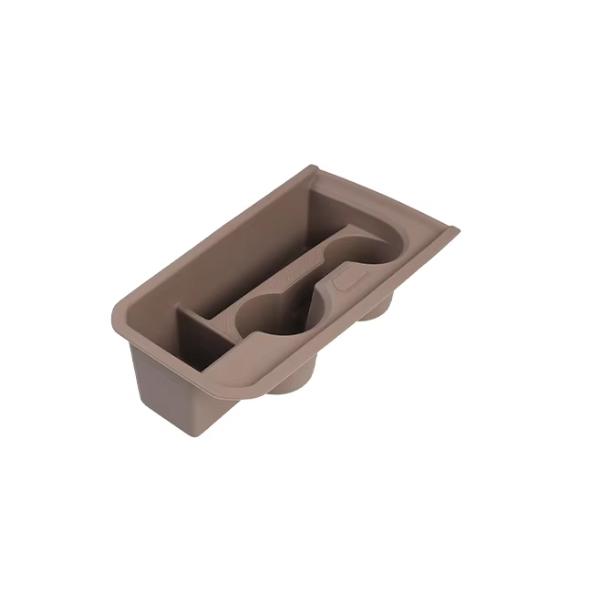1PCS Silicone Organizer Cup Holder Water Cup Storage Box For KIA SELTOS SP3 2026 2027 Car Interior Storage Accessories