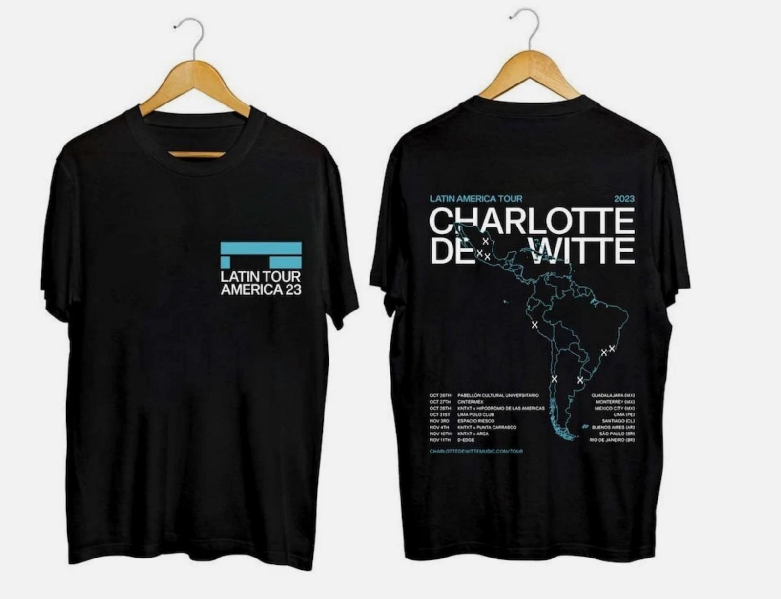 Charlotte de Witte Tour 2023 T-Shirt Charlotte de Witte Shirt Fan Gift S