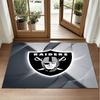 Las Vegas Raiders Design Crystal Velvet Rug Soft Decorative Mat for Bedroom Entrance