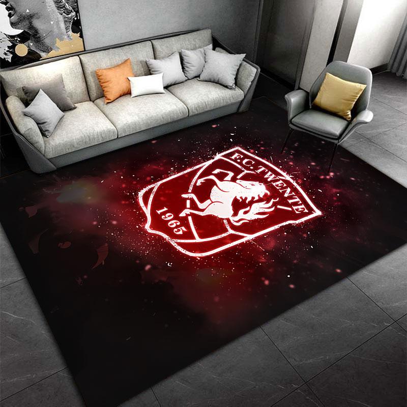 FC Twente Logo Carpet Design suitable as a non-slip mat for the living room or bedroom sofa