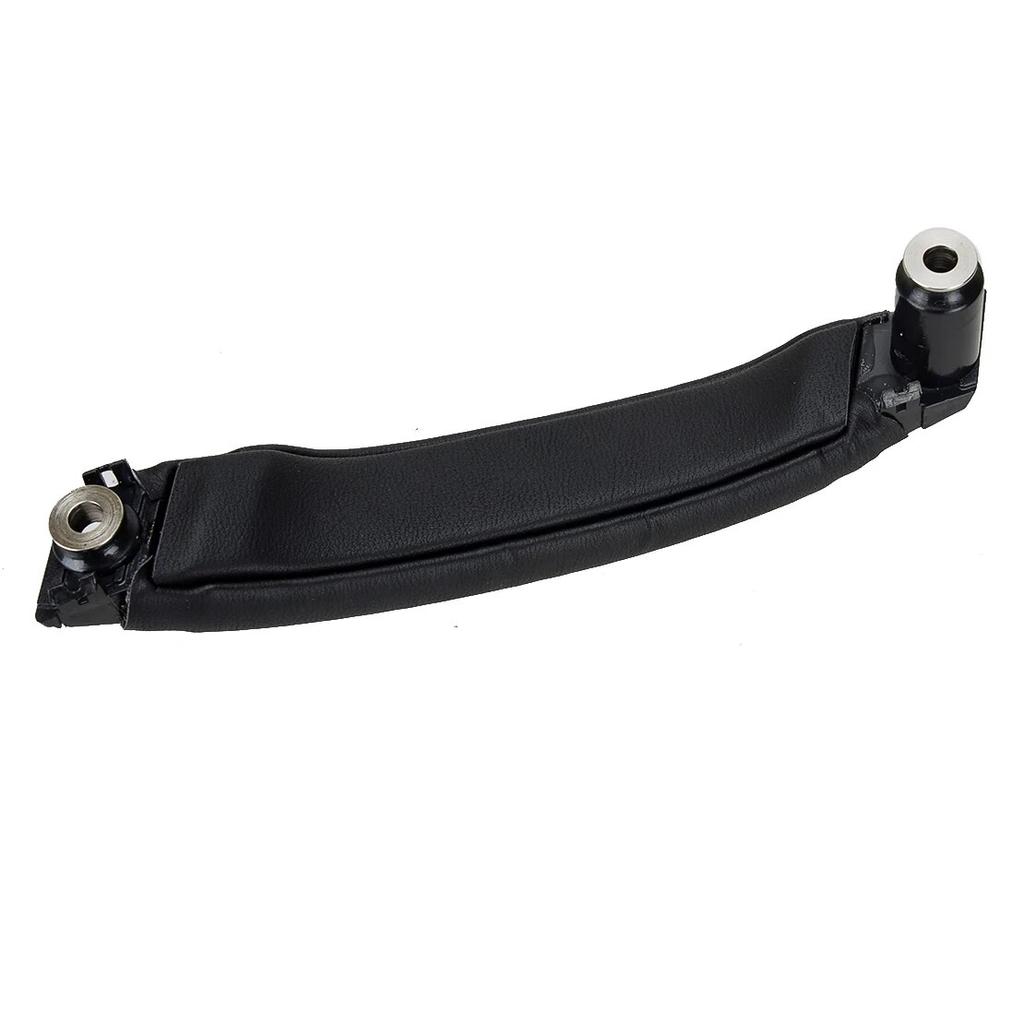 Car Left Inner Door Pull Handle Black PU Leather Fit for Land Rover L550 Discovery Sport 2015-2017 2018  LR076161 LR076163