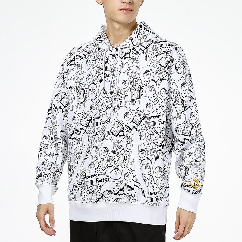 PUMA Unisex Graphic All-Over Print Hoodie 533200-52