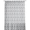 Flismønster Blader arrangert Chiffon Tyll Gardiner for Stue Kjøkken Soverom Ren Voile Garn Vindusbehandling