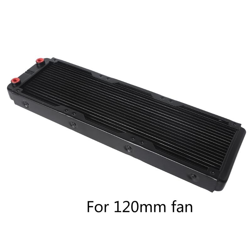 Chłodnica komputera z chłodzeniem wodnym 18 rur aluminiowych wymiennik ciepła Chłodzenie cieczą radiator do procesora PC System chłodzenia wodnego