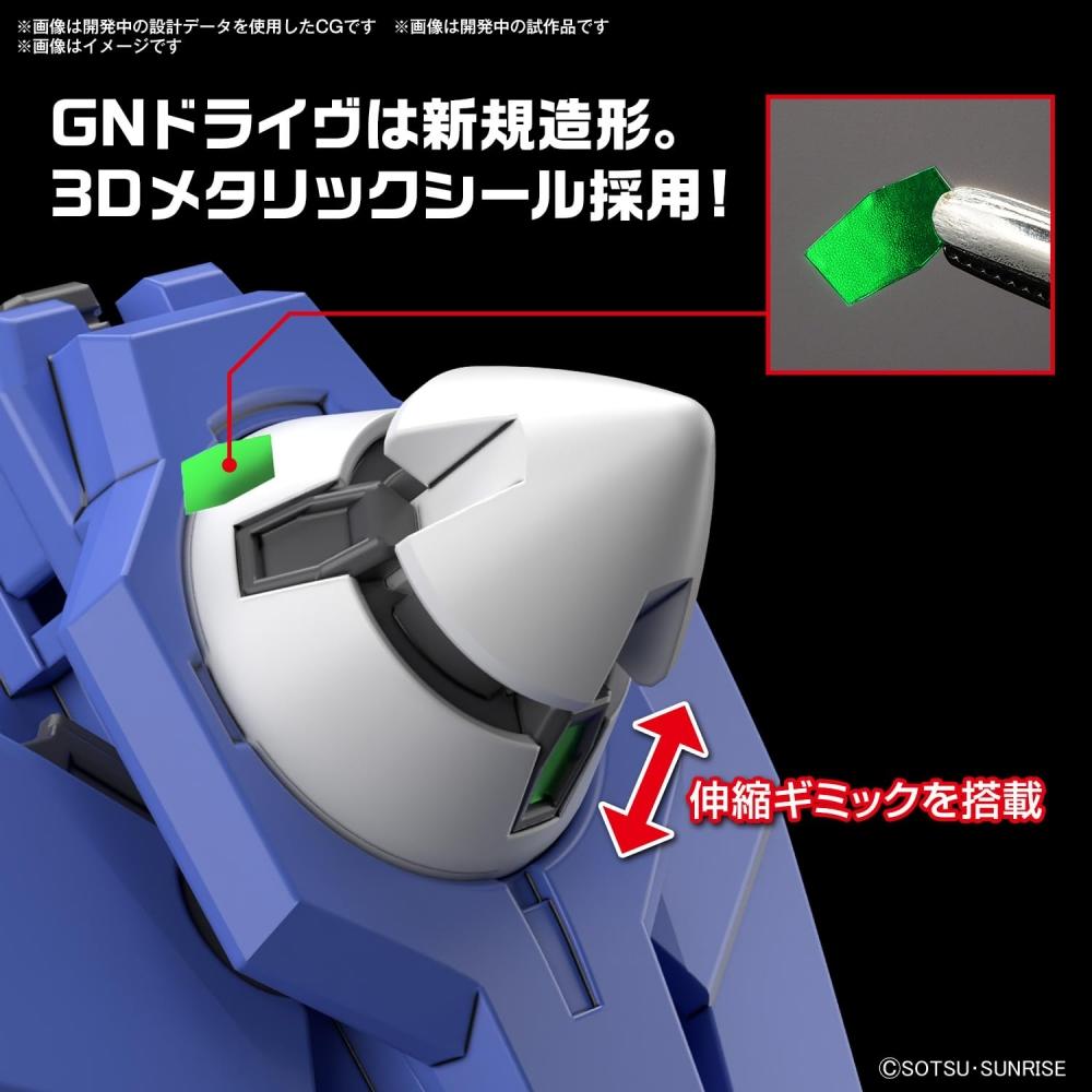 HG Gundam Build Metaverse Gundam 00 Diver Arc 1144 Scale Color-coded Plastic Model