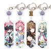 Game Zenless Zone Zero Acrylic Keychain Aria Cissia Nangong Yu Backpack Keyring Pendant Belle Nicole Demara Decorative Ornament