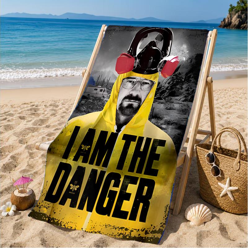 Breaking Bad Mashup Beach Towel, Microfiber Beach Towel, Perfect For Pool, Beach, Travel, Home Decor Beach Party Fan gifts