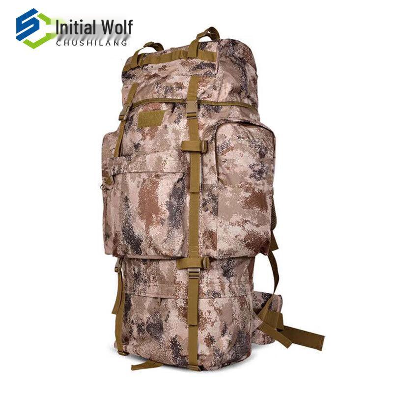 Initial Wolf 110L Large Capacity Tactical Camouflage Backpack