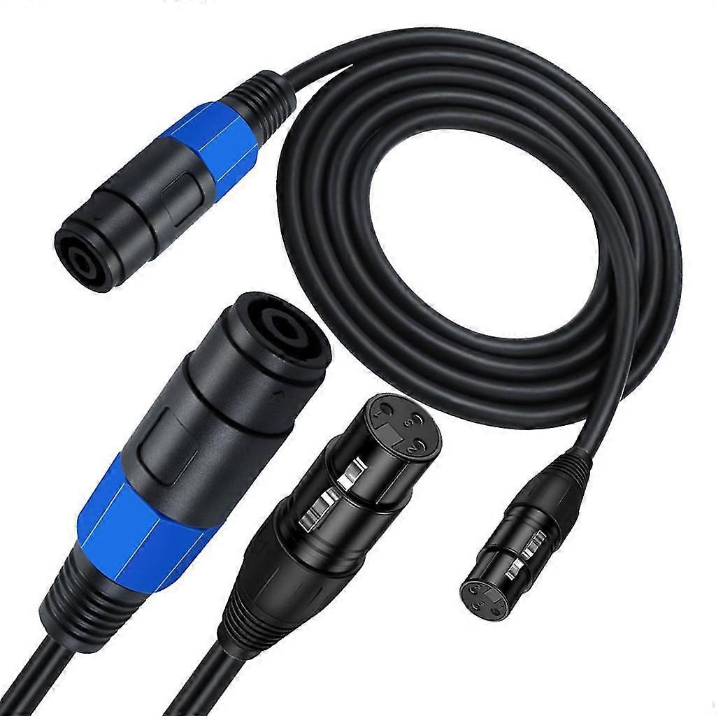 Applies toSpeakon To Xlr Female Cable Speakon Plug Female To Xlr Female Extension Cable With Twist Lock For Studio Microphone