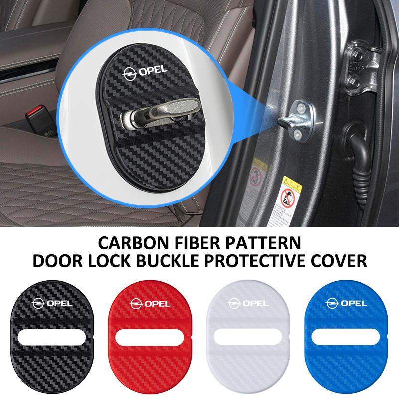 Car Styling Car Door Lock Covers Waterproof Rust-proof Protection For Opel Insignia Astra G J F K Vectra C H Corsa C B D Omega YC4