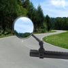Bike Rearview Mirror Adjustable Wide Vision Extension Rod Widely Used Back Sight Clearer Bike Handlebar Mirror Bicycle Accessories