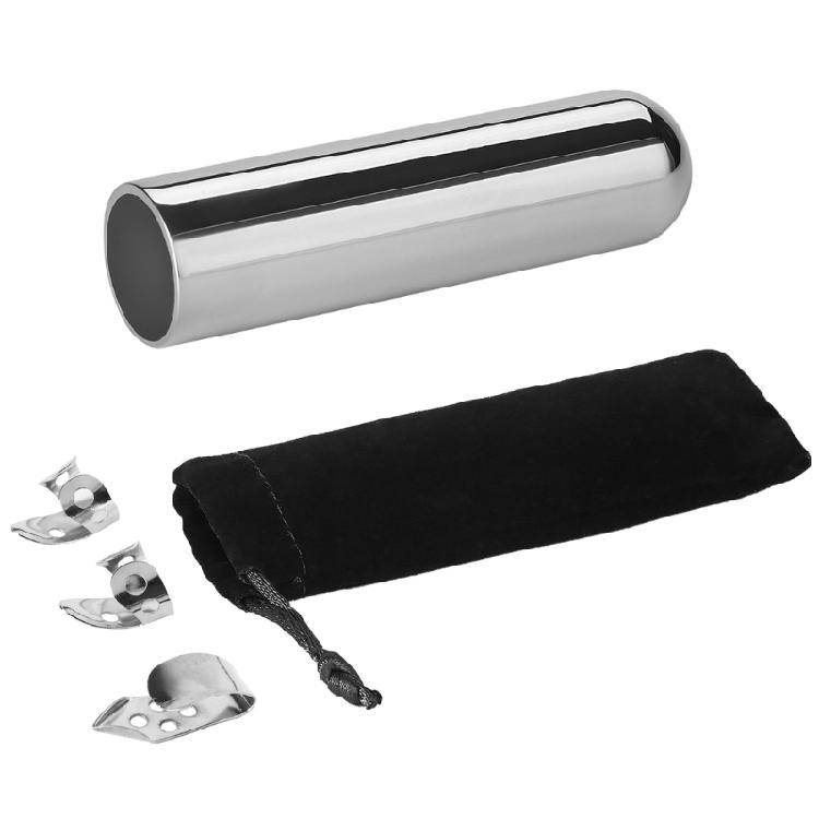 Electric Guitar Lap Slide Solid Round Nose Tonebar Replacement Stainless Steel Tone Rod Electric Guitars Fittings