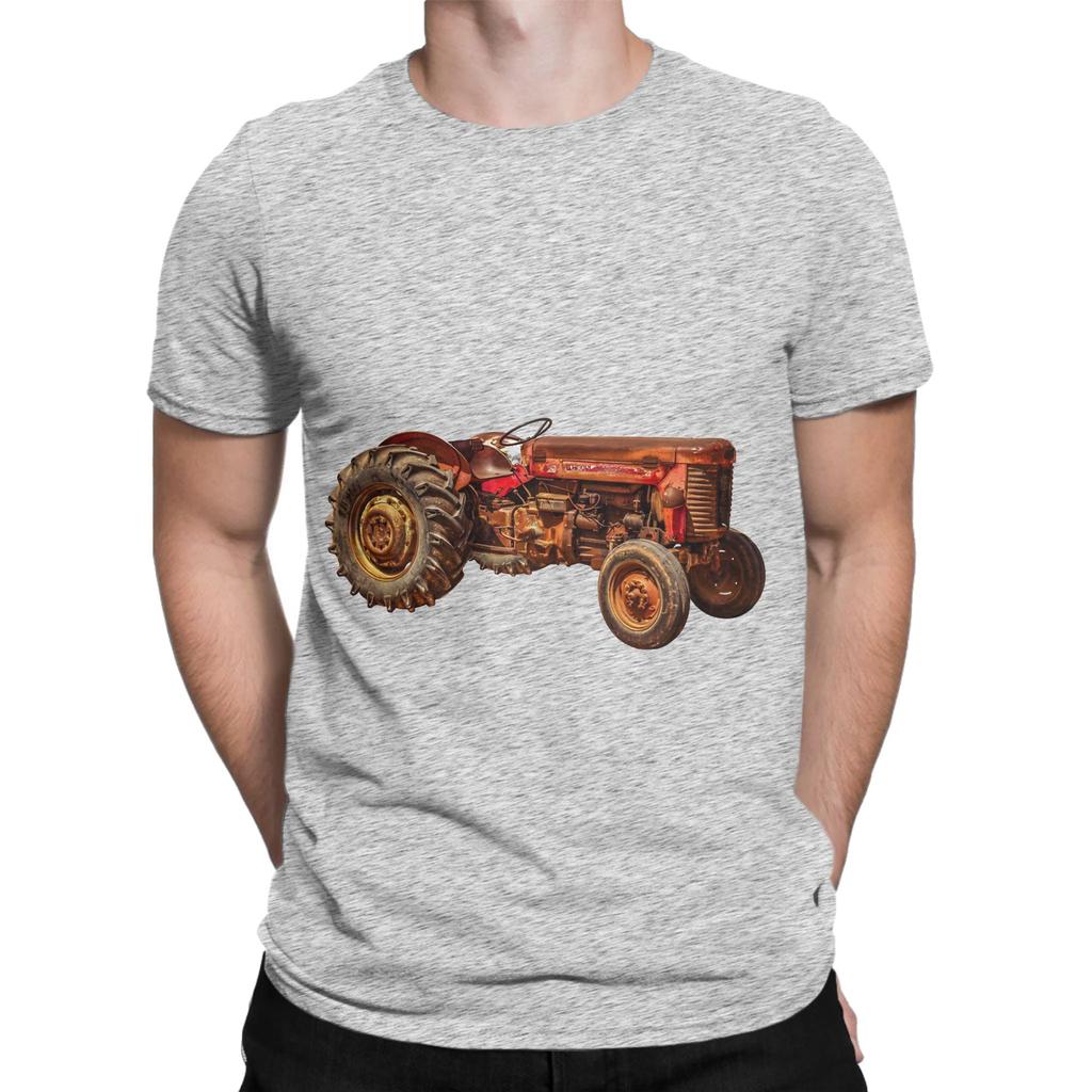 Rusty Massey Ferguson Tractor154 Graphic Funny 100 Cotton TShirt Massey Ferguson Tees Tops For Unisex
