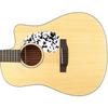 PVC Guitar Pickguard Self Adhesive Scratch Plate Acoustic Guitar AntiScratch Guard Plate Musical Instrument Accessories