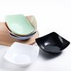 10pcs Heat-resistant Soup Bowl Plastic Snack Dish Multifunctional Square Salad Plate  Restaurant