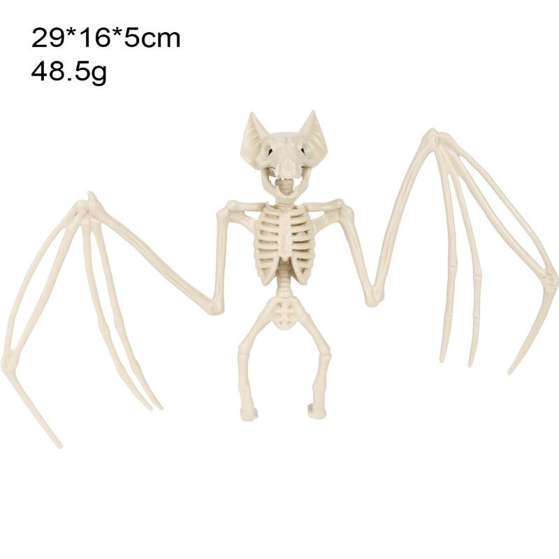 

Simulation animal skeleton horror ornaments ornaments bar haunted house layout props plastic halloween skeleton Standard