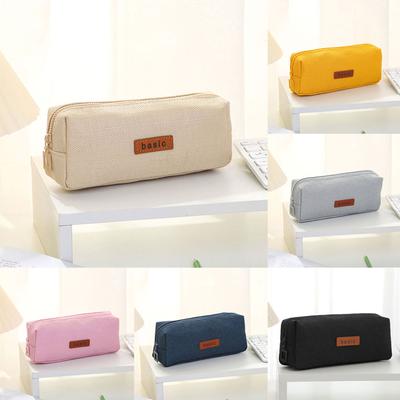 Student Pencil Case,Large Capacity Pen Pouch Organizer,Stationery Storage Bag,Zipper Pencil Case,For School Stationery
