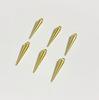 Electroplated CCB Cone Stud Rivet Pendant for DIY Jewelry: Bracelets, Necklaces, Earrings
