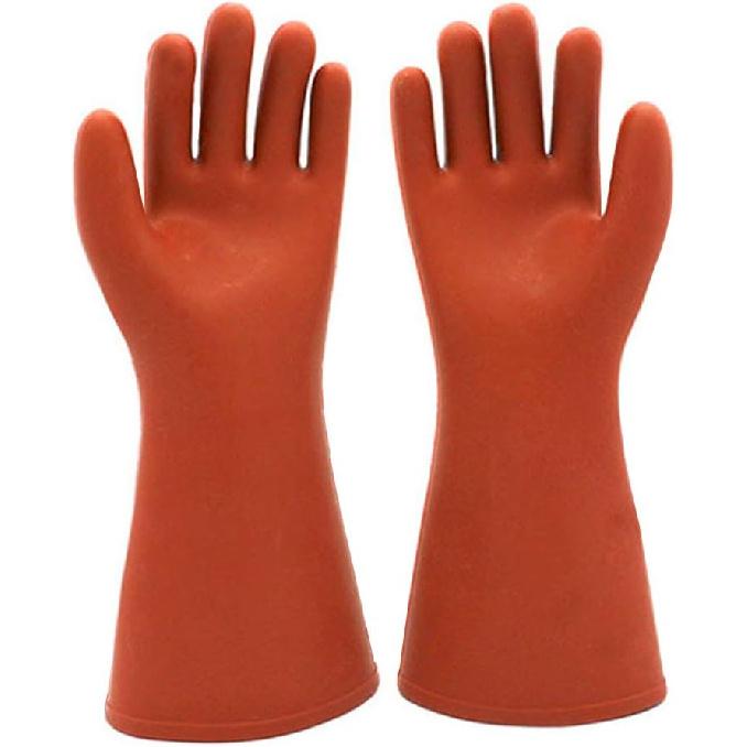 Electrical Insulated Rubber Gloves Electrician 12KV High Voltage Safety Protective Work Gloves Insulating for Lineman Man Woman