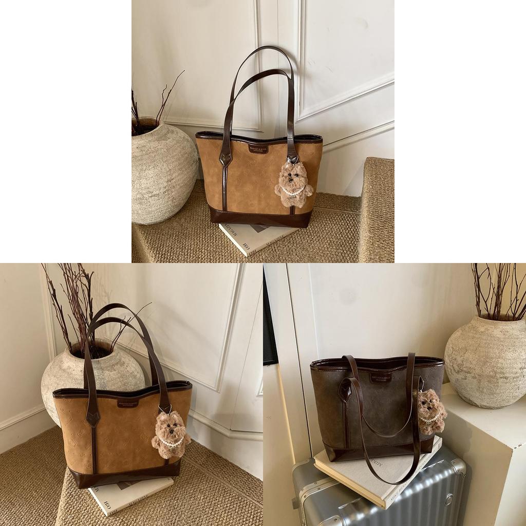 Pu Tote Bag For Women With Street Style Large Capacity Daily Use