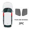 BYD Atto 3 2022-2024 Magnetic Car Window Sunshade Umbrella – Front Windshield and Rear Window Anti-UV Portable Sun Screen