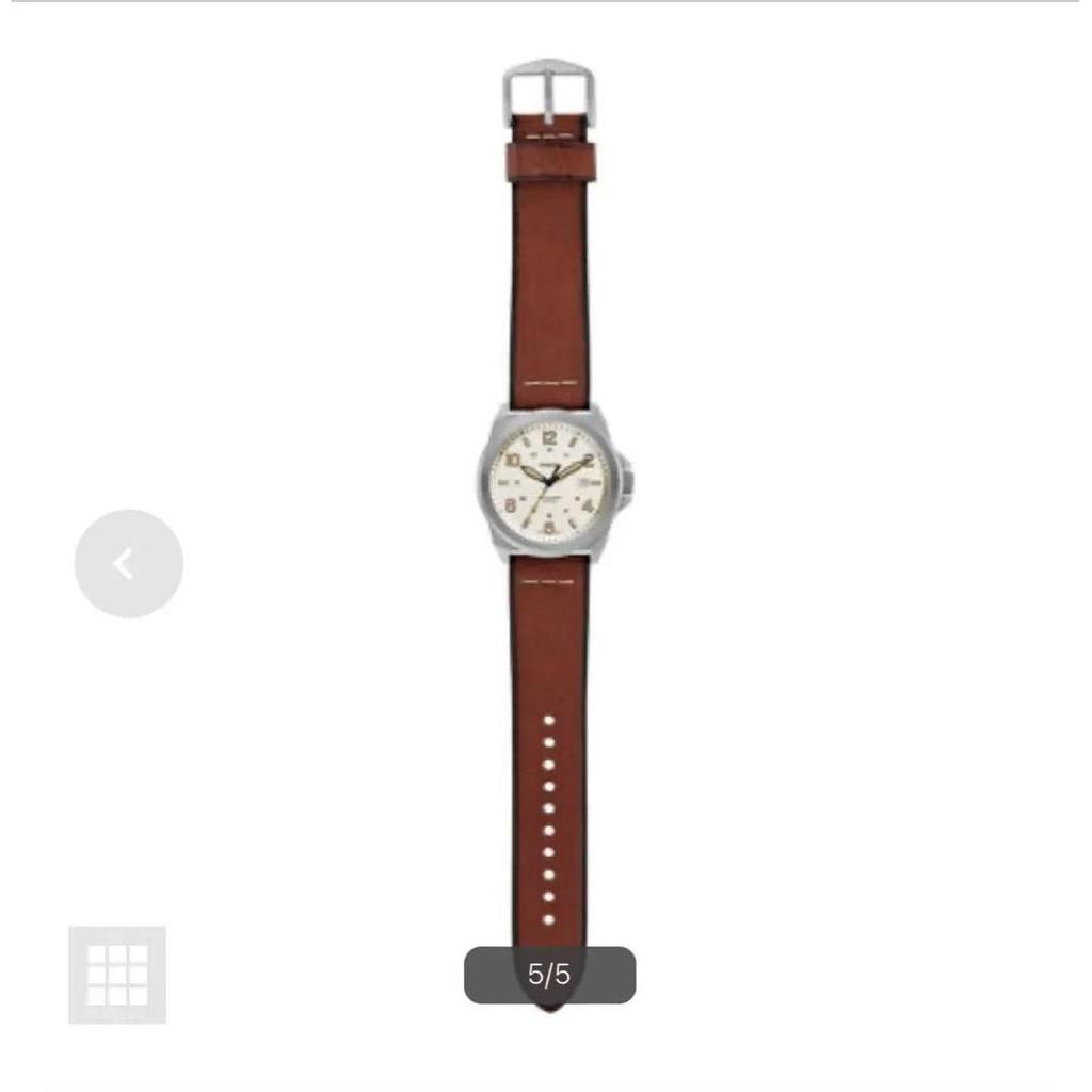 Used (Unused) FOSSIL Men's Watch FS5919 BRONSON Three-hand Date