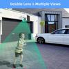 4MP Wireless Solar Surveillance Camera with Touch Screen – Outdoor Waterproof for Home & Mobile Remote Monitoring