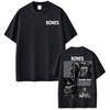 Bones Jon Jones Beast Fan Geschenke T-Shirts für Herren Damen Mode Gewalt Ästhetik T-Shirt Sommer Oberteile Locker 100% Baumwolle T-Shirt