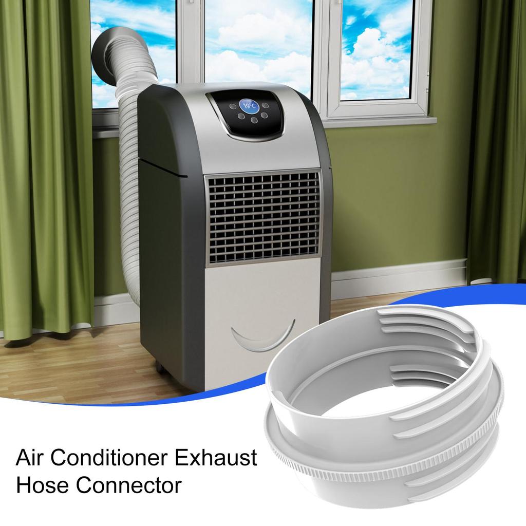 Air Conditioner Exhaust Hose Coupler Air Conditioner Hose Adapter Cooling Tools Cover Joint Fitting Vent Drain Split Window