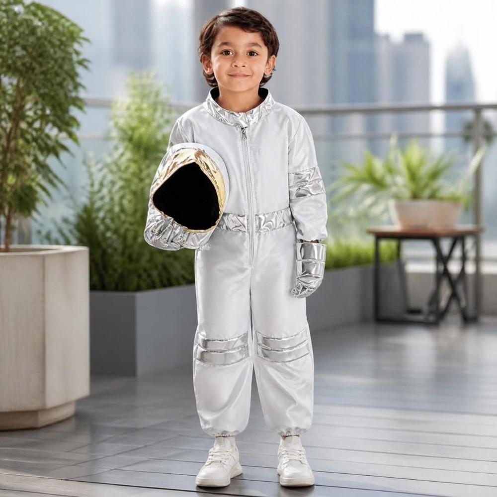 With Gloves Spaceman Costume With Hat Space Suit Bodysuit Cosplay Costume Role Play