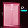 50 Kraft Paper Transparent A4 File Folders - Thickened Quality Office Personnel Bags